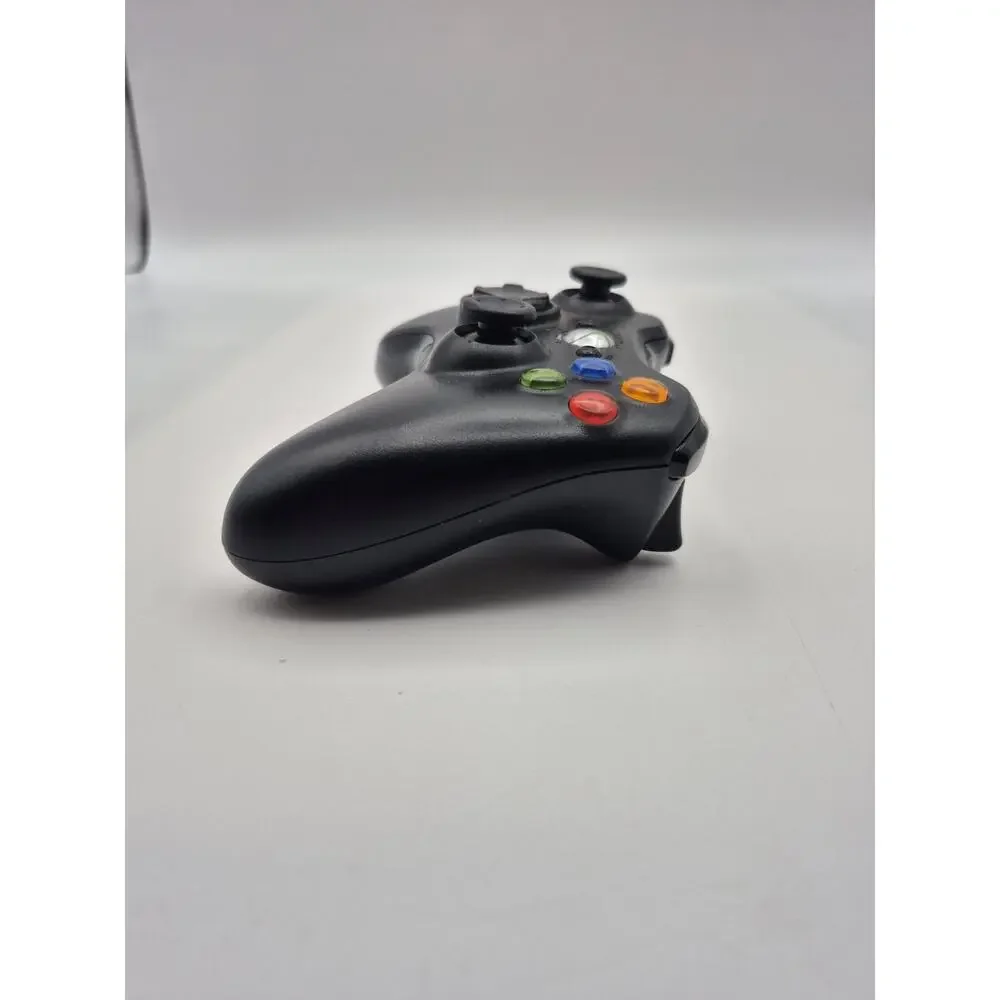 Genuine OEM Microsoft Xbox 360 Wireless Black Controller Model 1403 Tested
